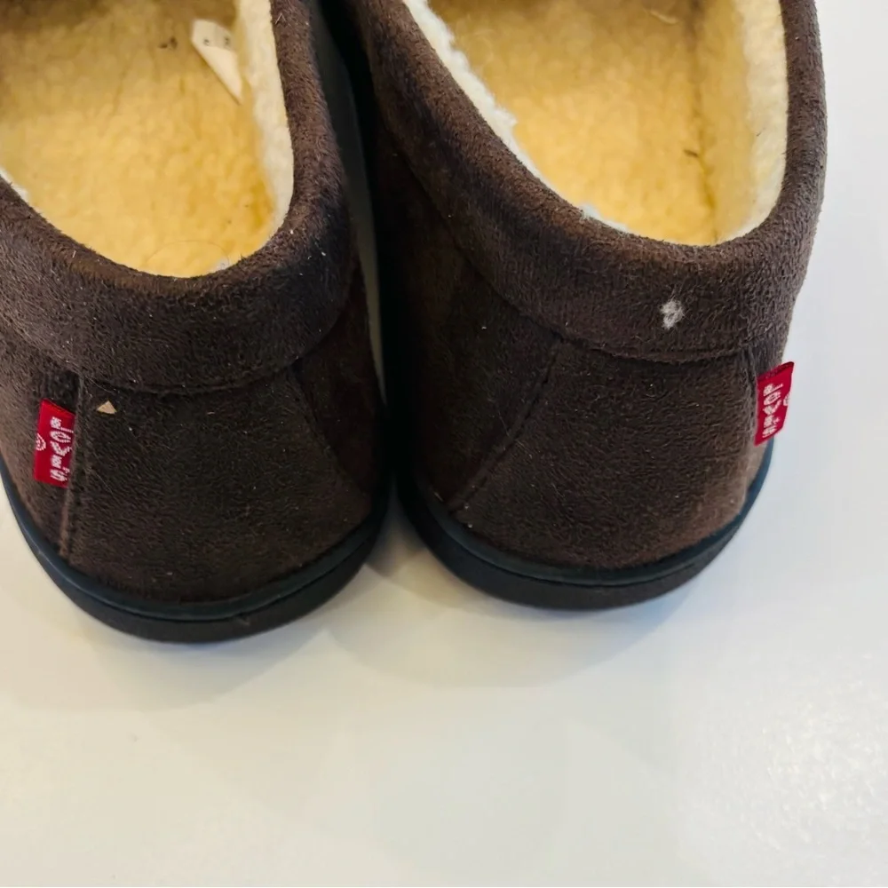 Levi's Men's Dark Brown Suede Slip-Ons size 13 - Picture 6 of 10